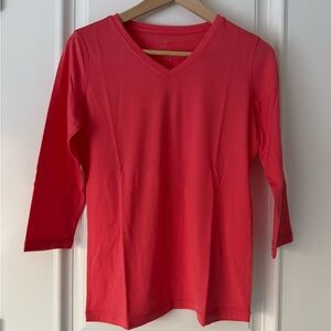 Woolx Elena 3/4 sleeve top NWT